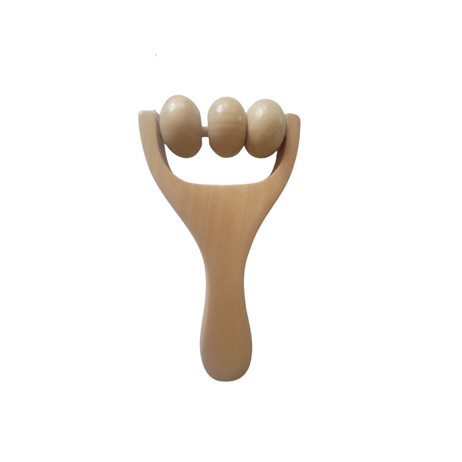 Masajeador de rodillos de madera – 14 x 8 cm