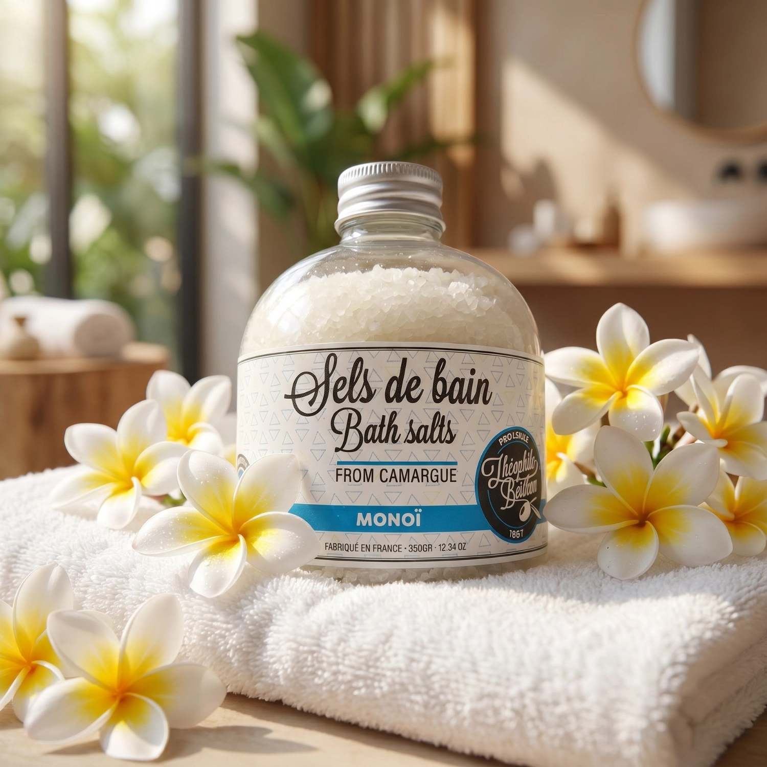 Sales de baño de monoï