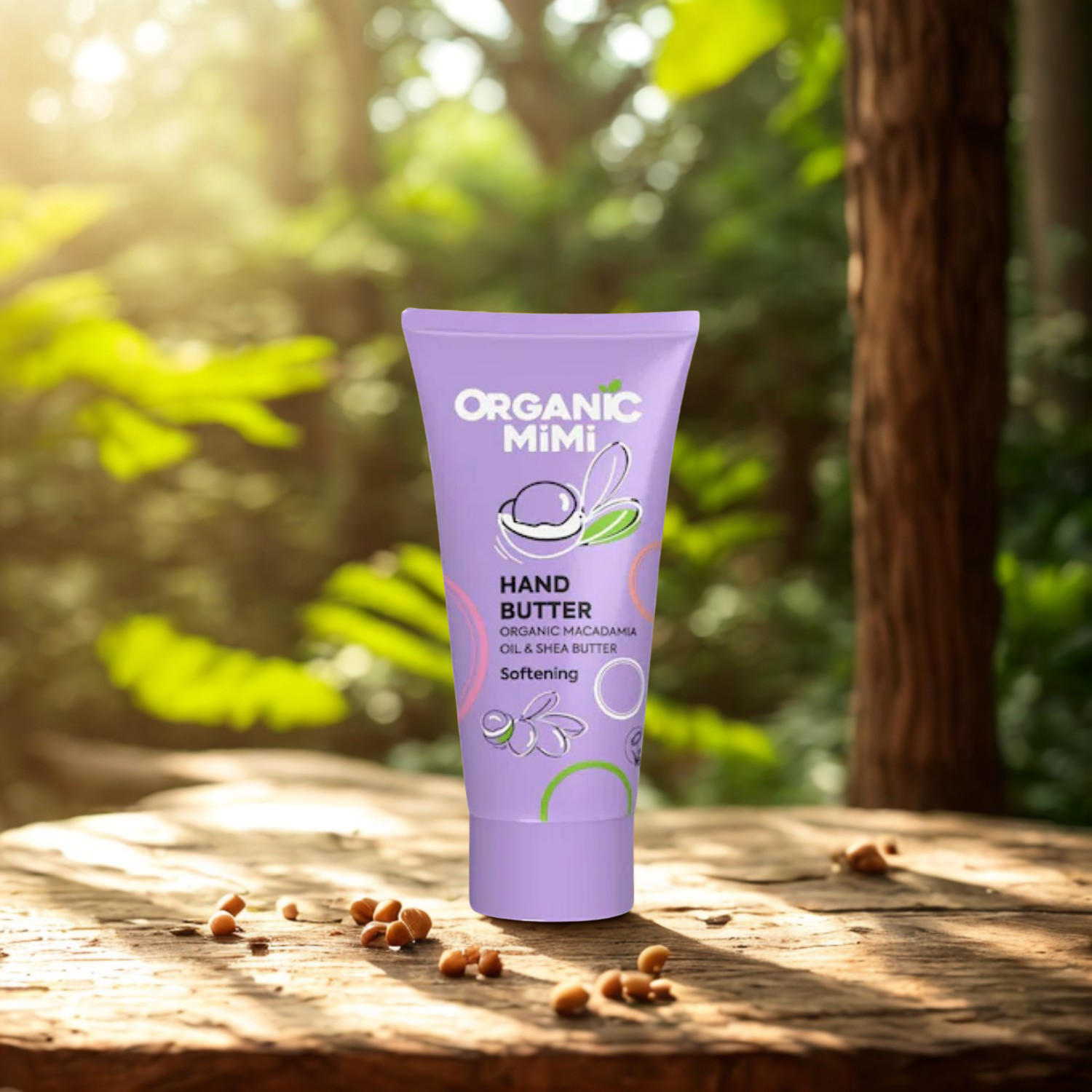 Beurre pour les Mains Macadamia Adoucissant – Organic Mimi (50 ml)