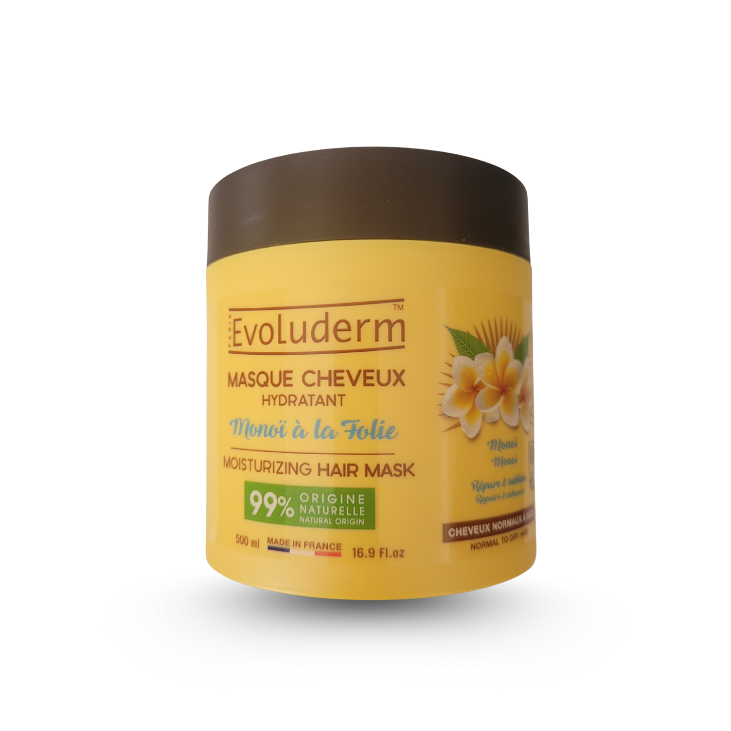 Mascarilla Capilar Hidratante Crazy Monoï – 99% de Origen Natural