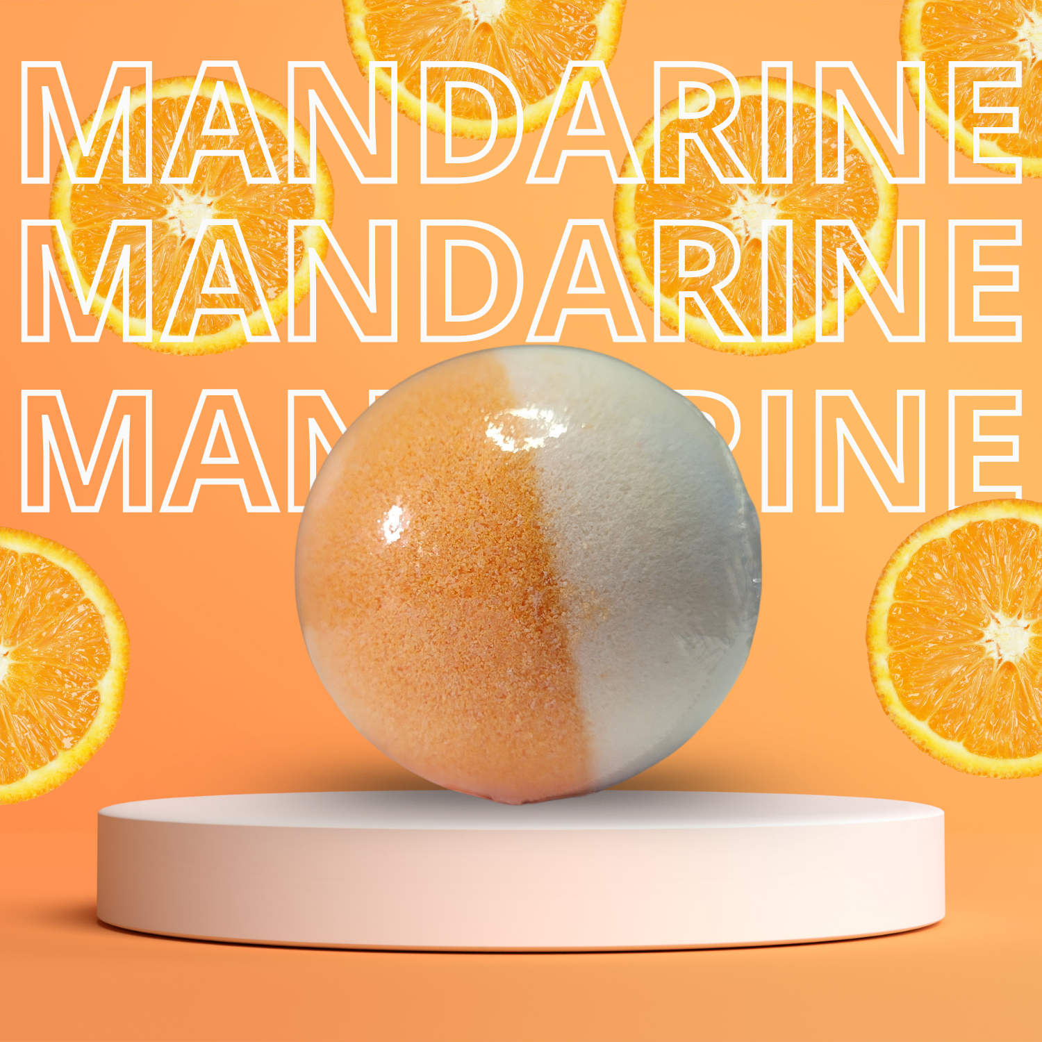 Bomba de Baño de Mandarina - 125 g