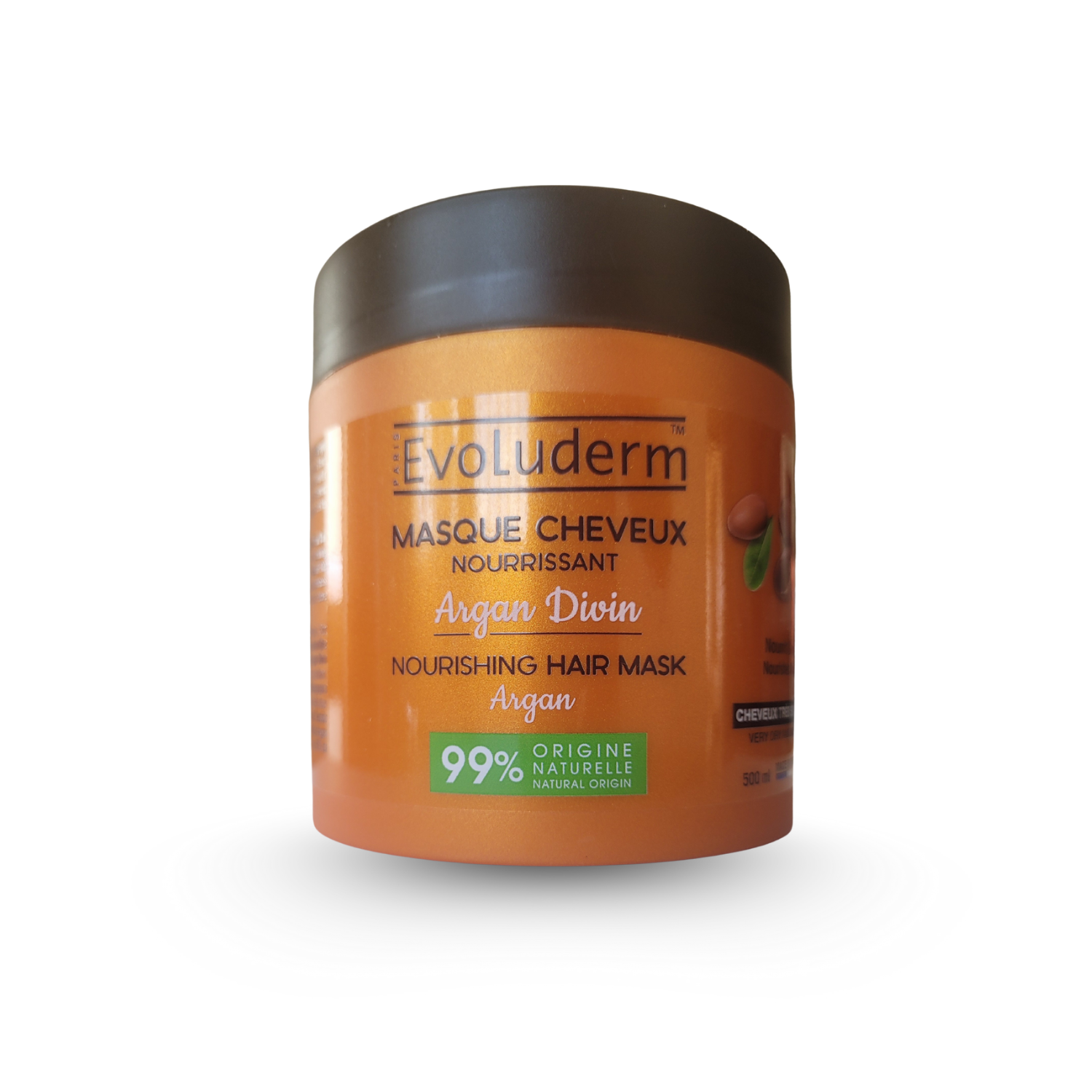 Mascarilla nutritiva con aceite de argán y manteca de karité – 500 ml