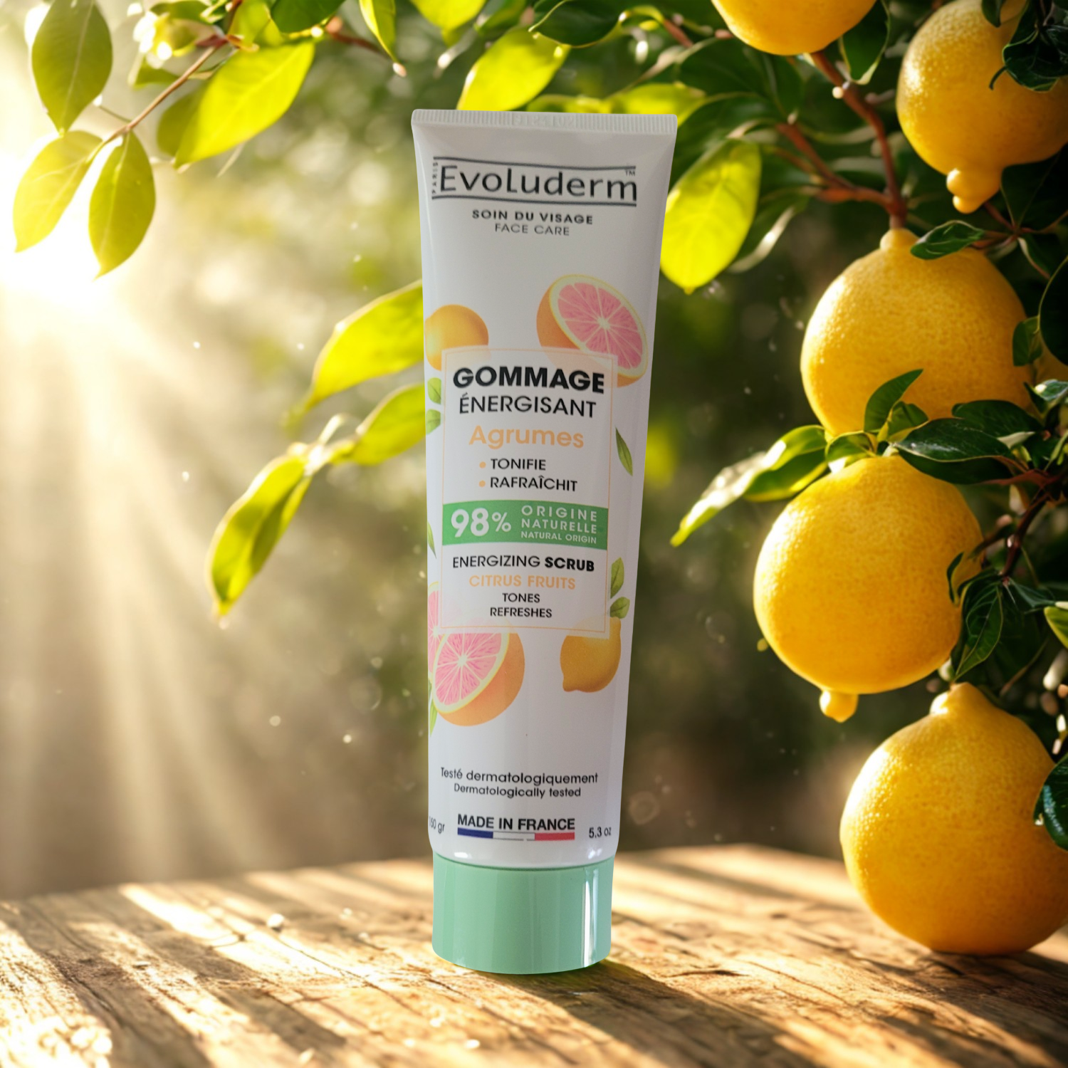 Exfoliante Energizante de Cítricos 